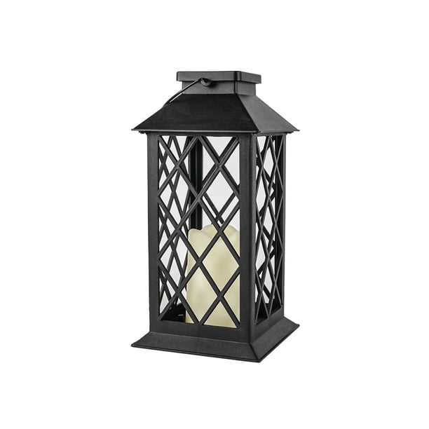 Luz De Batería Para Exteriores, Diseño Hueco, Luz De Vela Led Retro Para Jardín, Luz De Camping, Decoraciones De Jardín Minnieouse HA015655-00