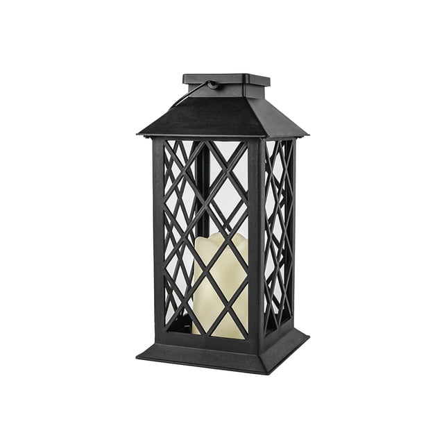 Luz De Batería Para Exteriores, Diseño Hueco, Luz De Vela Led Retro Para Jardín, Luz De Camping, Decoraciones De Jardín Minnieouse HA015655-00