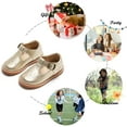 thumbnail image 5 of Toddler Little Girl Mary Jane Dress Shoes - Ballet Flats for Girl Party School Shoes, 5 of 6