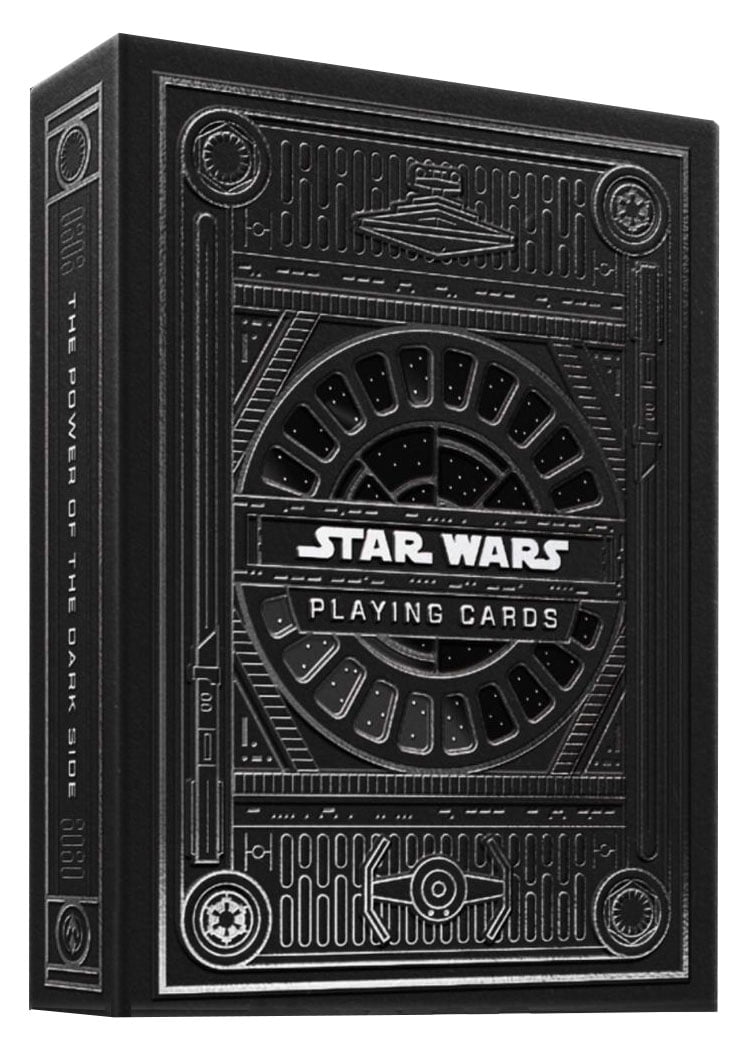 theory11 Star Wars featuring the Dark Side Playing Cards (Black and Silver)