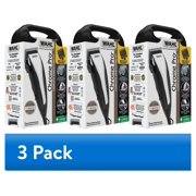 (3 pack) Wahl Chrome Pro, Corded Hair Clipper Kit for Men or Women, Black/Chrome - #9670-1201