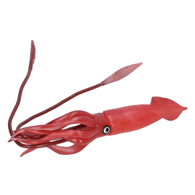 Ocean Action Figures, Squid Toy High Simulation PVC for Children for Home 867 Large Squid,868 Small Squid