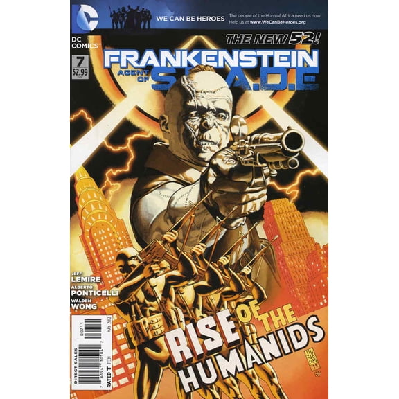 Frankenstein, Agent of S.H.A.D.E. #7 VF ; DC Comic Book