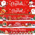 thumbnail image 2 of Bandera navideña para exteriores, decoración navideña, adornos navideños 2023, regalos, Navidad Noel Natal, feliz año nuevo 2024, decoración del hogar, 2 of 6