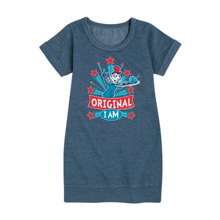 

Dr.Seuss - Original I am - Toddler And Youth Girls Fleece Dress