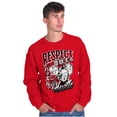 thumbnail image 4 of Cool Rich Popeye Respect The Hustle Men Big & Tall Sweatshirt Brisco Brands 2X, 4 of 5