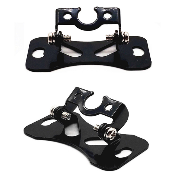 Soporte de cámara para salpicadero de automóvil Soporte universal ajustable de 90 grados Soporte de cámara de marcha atrás para accesorios de montaje de cámara, 1 pieza