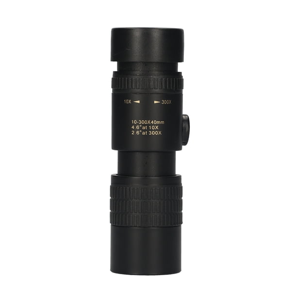 Telescopio monocular KKmoon 10X-300X Telescopio compacto Monoculares de prisma BAK4 multicapa