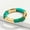 No 7 Color Style, variant on Fashion Bracelet Acrylic Gold Powder Plus Gold Ladies
