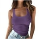 thumbnail image 3 of Ropa de otoño para mujer,Camiseta sin mangas con cuello en U para mujer, de verano, de poliéster, informal, para entrenamiento, sopatenor, 3 of 9