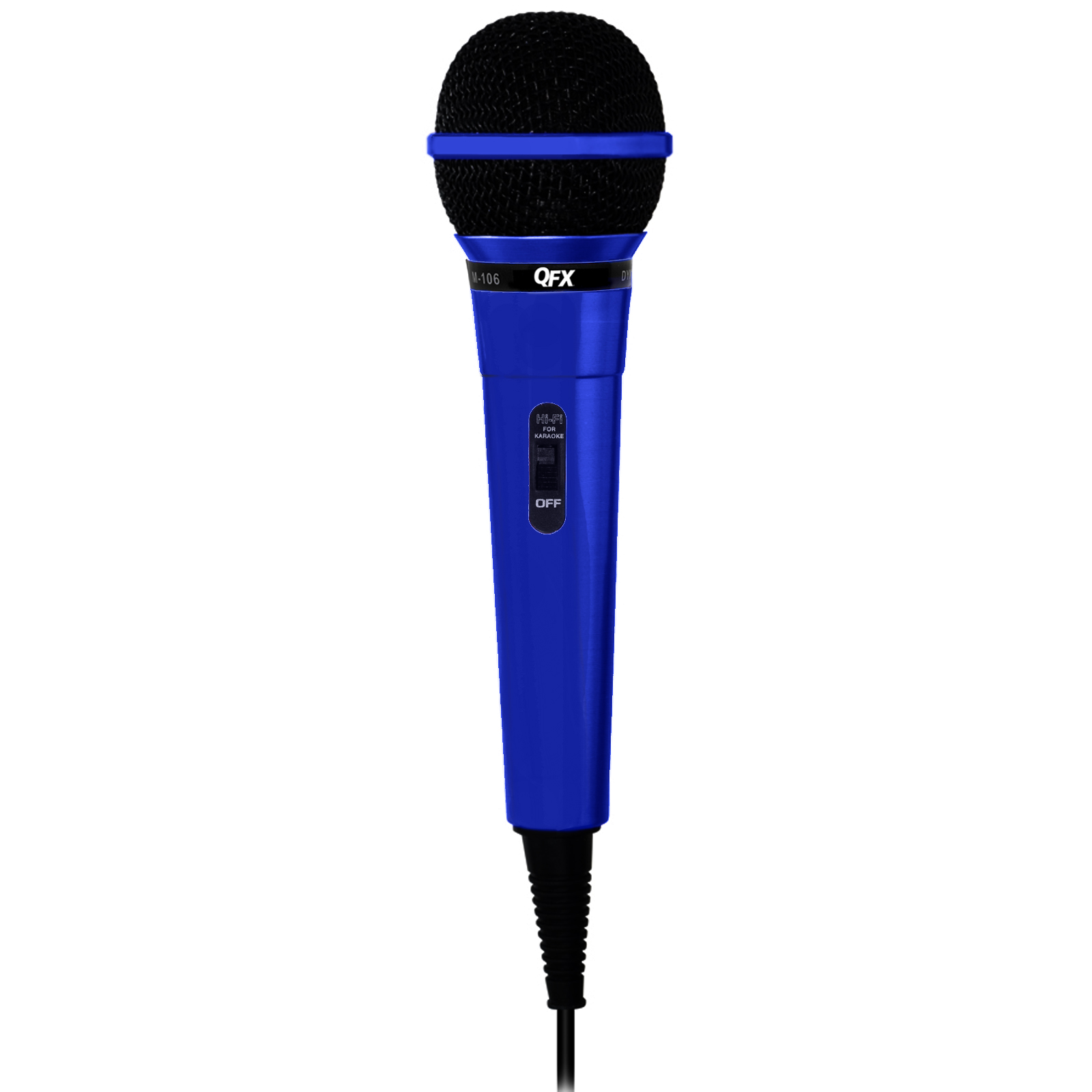 QFX Dynamic Professional Microphone Blue