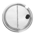thumbnail image 1 of Tapa de acero inoxidable, accesorio de cocina, tapa redonda abatible con asa para sartén y Diámetro 25 cm, 1 of 9