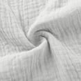 thumbnail image 4 of Endives Womens Linen Shorts Casual Wide Leg Short Knee Length High Waisted Cotton Long Shorts With Pockets Beach Outfits Summer White, 4 of 6