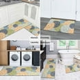 thumbnail image 7 of Boho Moroccan Kitchen Rug and Sets Set of 2 Non Skid Washable mat for Kitchen mats for Floor Farmhouse Black Bohemian Kitchen Decor (colourful line, One Size), 7 of 7