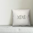 thumbnail image 2 of Creative Products XOXO 16x16 Spun Poly Pillow, 2 of 2
