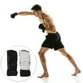 thumbnail image 4 of 1 pair Taekwondo Training Boxing Foot Protector Gear Martial Arts Fight Muay Thai Kung Fu Tae Kwon Do Feet Protector Foot Support, 4 of 5