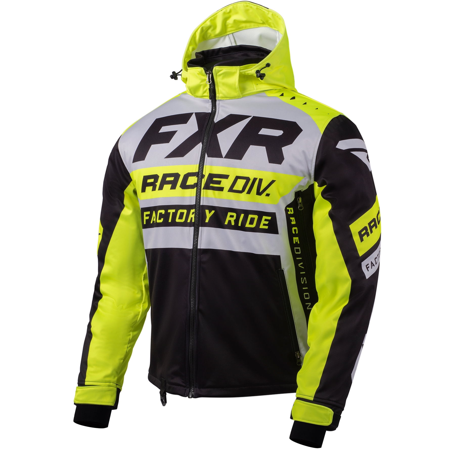 FXR Mens Grey/HiVis/Black RRX Jacket Snowmobile 2020
