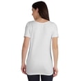 thumbnail image 4 of Inkmeso Basic U Neck Summer T-shirt Short Sleeve Plain Cotton Tshirt Womens, 4 of 7