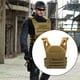 thumbnail image 4 of Chaleco táctico Poliéster 600D Militar ligero para juegos de caza Café Sunnimix Chaleco de juego al aire libre, 4 of 8