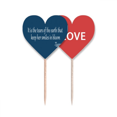 thumbnail image 1 of Palillos de dientes Unbranded frases de amor selección de pastelitos, 1 of 4
