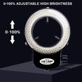 thumbnail image 3 of 144 Led Miniscope Ring Light Ring Light 0 - 100% Adjustable Lamp For Miniscope Ring Light, 3 of 5