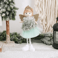 thumbnail image 4 of Muñeco de ángel de Navidad Regalos de Año Nuevo 2024 Decoraciones navideñas para el hogar Navidad 2023 Adornos colgantes para árbol de Navidad Noel Deco, 4 of 5