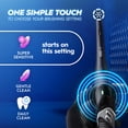 thumbnail image 4 of Oral-B Rechargeable Electric Toothbrush,NFL Philadelphia Eagles Edition iO2, 3 Cleaning Modes, Automatic Pressure Sensor to Protect Gums, 4 of 12