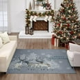 thumbnail image 6 of Addison Rugs Indoor/Outdoor Cozy Winter ACW32 Gray Washable 5' x 7'6" Rug, 6 of 6