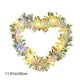 thumbnail image 3 of Eoozwa 2 Packs Valentine's Day Heart Garland Hanging Decoration with LED Lights Floral Wedding Engagement Anniversary Party Decor Romantic Home Decorations for Wall Door Mantle, 3 of 6