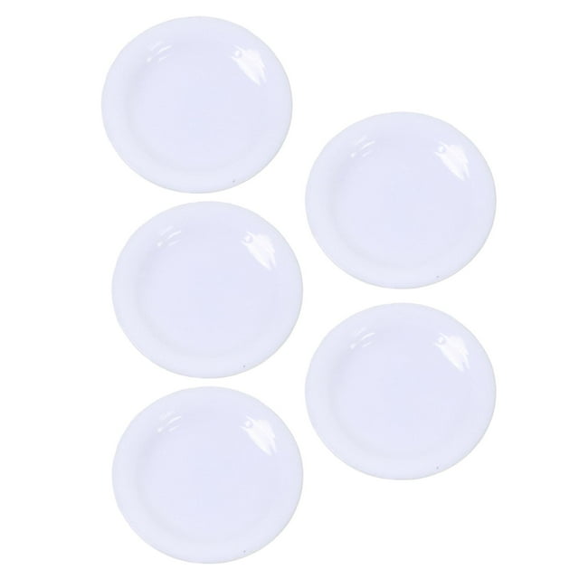 5 uds Mini platos de comida Sunnimix 1:12