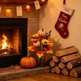 thumbnail image 6 of RBCKVXZ Fall Decor for Indoor Autumn Halloween Thanksgiving Home Holiday Decorations Artificial Pumpkin Berry Maple Leaf Floral Stems Branches Decorations, for Harvest Vase Arrangement Indoor, 6 of 6