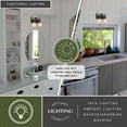 thumbnail image 3 of Bozeman 2 Light Bronze Rustic Bear Bathroom Vanity Fixture, 3 of 10