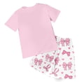 thumbnail image 4 of NIEWTR Toddler Summer Pajamas Set For 4-5 Years Toddler Boys Short Sets Cotton Summer Outfits Short Sleeves T-shirt and Elastic Shorts Sets 2Pcs Summer Dailywear Set, 4 of 6