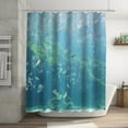 Clearance Sale! Shower Curtain 70x70 Inch With 12 Plastic Hooks