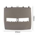 thumbnail image 3 of Cubierta del salpicadero del coche del panel del aire acondicionado del coche para Nissan Tiida 2005-2011 (Beige), 3 of 3