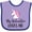 Lavender and Purple, variant on Inktastic My Godmother Loves Me Unicorn Girls Baby Bib