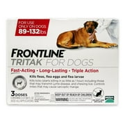 Frontline Tritak for Dogs  89-132 Pounds Red  3 Months
