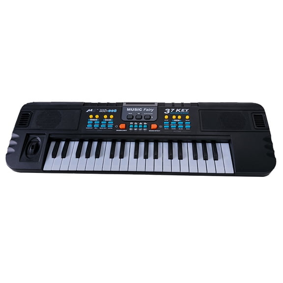 37 Keys Electronic Piano Multifunctional Electronic Organ Musical Instrument Toy with Microphone for Children Boys Girls Beginners