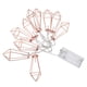 thumbnail image 4 of Cadena de luces de hadas 10 cuentas LED 1,5 m Cadena de luces de interior Decoración Oro rosa para dormitorio Dormitorio Sala de estar, 4 of 10