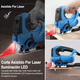 thumbnail image 4 of Sierra Caladora 1200w 6 Velocidad Variable Con ± 45° Corte Azul/Negro, 4 of 4