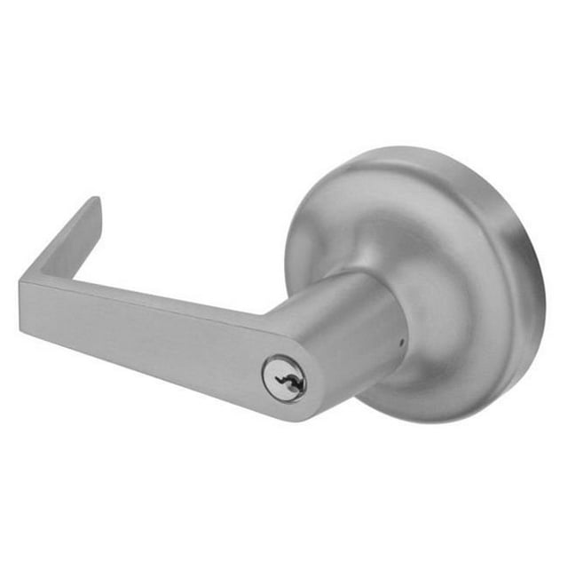 Augusta Key in Lever Classroom Rose Exit Device Trim - Aluminum