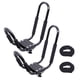 thumbnail image 1 of Toystoory Paquete de 2 barras de techo para Kayak, velero, camión, tabla de esquí, soporte para monopatín con cinturones atados, suministros para Deportes acuáticos Toystoory OD023370-00, 1 of 6