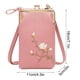 thumbnail image 4 of Cartera bandolera para mujer, para oficina y papelería, con compartimento para teléfono móvil, pequeña, tipo cartera., 4 of 4