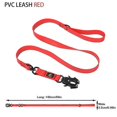 thumbnail image 1 of Long Pvc Leashes For Dog Training Waterproof Durable Handle Quick Release Frog, 1 of 5