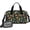 Black Dinosaurs Jackson, variant on Women Men Gym Bag,Black Dinosaurs Eggs Cacti Pattern Small Duffle Bag Spend the Night Bags for Women with Shoes Compartment Washbag,Detachable Shoulder Strap,19.7x8.3x11 Inches