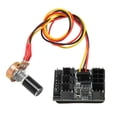 thumbnail image 3 of Hub del Ventilador de Enfriamiento, FlexibiliDad Ampliateo Compatible DC 12V 8 Canal 11.8in Longitud PWM Fan Hub PC PC, 3 of 7