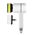 thumbnail image 3 of Fiudx Cepillo de Limpieza Eléctrico, 2 Cabezales Reemplazables, Recargable Por Usb, Rotación de Alta Potencia, Diseño Ligero, Uso Versátil En Baño y Cocina, Agarre Cómodo, 22,4 X 11,9 X 5,5 Cm, 3 of 5