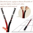 thumbnail image 4 of Pcs Cigarette Lighter Male Adapter With 16 Awg 12v/24v Universal Power Cable, For Car Power Inverter, Air Pump, Electric Mug, 4 of 5