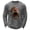 Grey, variant on Christmas Shirts for Men Long Sleeve Casual Crewneck Funny Santa Claus Graphic Waffle Shirt Xmas Holiday Shirt