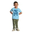 thumbnail image 3 of Cute Daddy's Future Lifting Partner Youth T Shirt Tee Boys Infant Toddler Brisco Brands 2T, 3 of 5